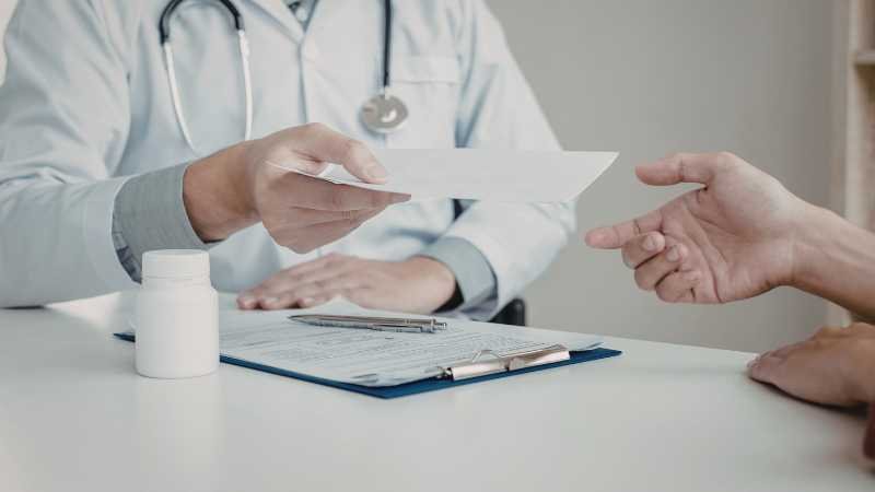 ordonnance pour des séances de kinésithérapie à domicile au Maroc